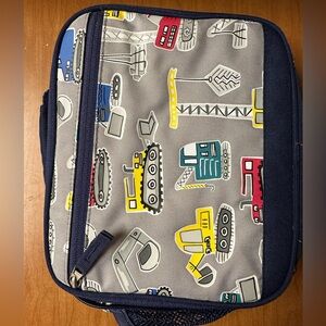 Pottery Barn Mackenzie Gray Jax Construction Glow-in-the-Dark Lunch Box